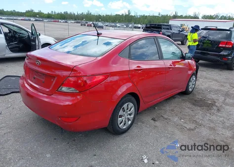 2016 Hyundai Accent Se из США, поврежденный, VIN KMHCT4AE0GU158441